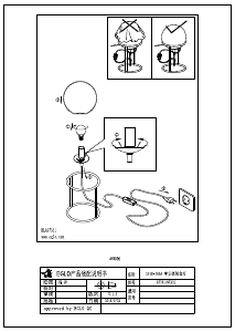 Manual Eglo 97332 Lampă