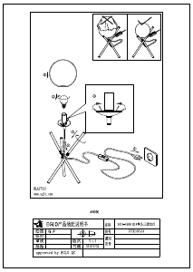 Manuale Eglo 97333 Lampada