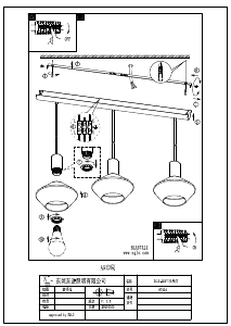 Manuale Eglo 97424 Lampada