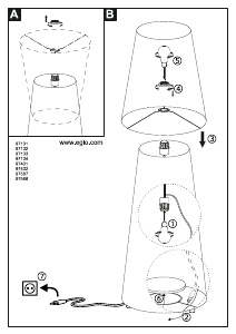 Mode d’emploi Eglo 97431 Lampe