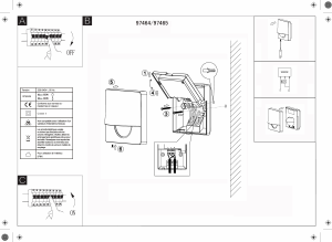 Brugsanvisning Eglo 97464 Lampe