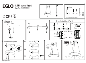 Handleiding Eglo 97505 Lamp