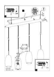 Instrukcja Eglo 97587 Lampa