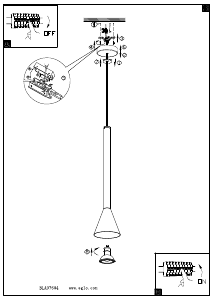 Manual Eglo 97604 Lampă