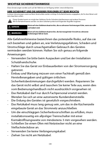 Bedienungsanleitung Ignis AKS 2490 Backofen