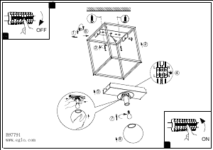 Manuale Eglo 97791 Lampada