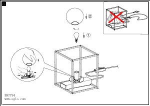 Manual Eglo 97794 Lampă