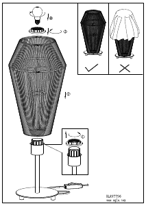 Bedienungsanleitung Eglo 97796 Leuchte