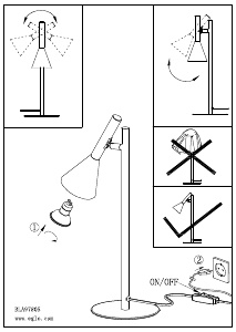 Handleiding Eglo 97805 Lamp