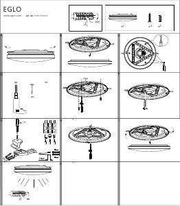 Manual Eglo 97871 Lampă