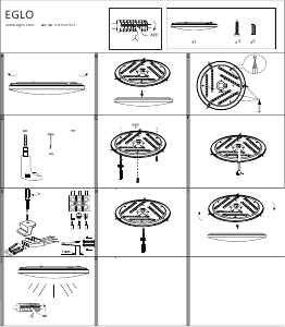 Manuale Eglo 97879 Lampada