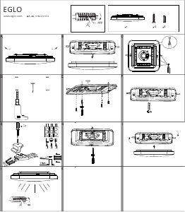 Manuale Eglo 97881 Lampada