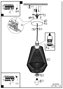 Manuale Eglo 97905 Lampada