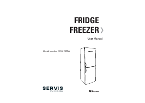 Manual Servis CF55170FFW Fridge-Freezer