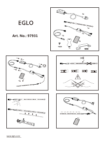 사용 설명서 Eglo 97931 램프