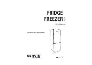 Manual Servis CF60185NFW Fridge-Freezer