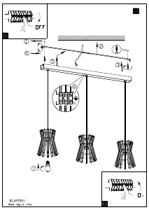 Handleiding Eglo 97951 Lamp