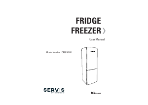 Manual Servis CF60185W Fridge-Freezer