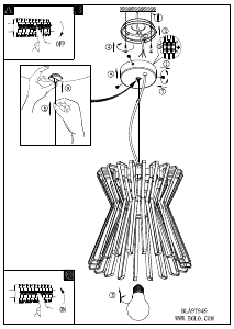 Manual Eglo 97978 Lampă