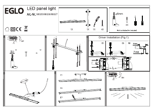 Kasutusjuhend Eglo 98025 Lamp