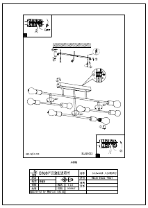 Manuale Eglo 98035 Lampada