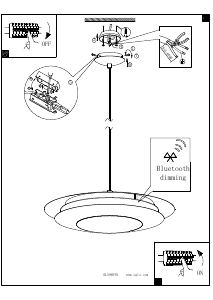 Manual Eglo 98043 Lampă