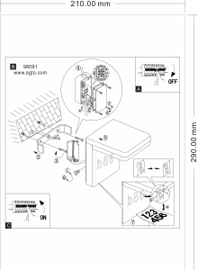 Manual Eglo 98091 Lampă