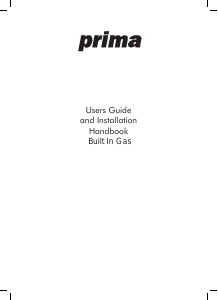 Manual Prima LPR8021 Oven