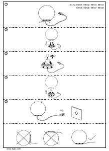 Manuale Eglo 98103 Lampada