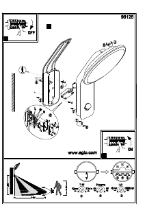 Manuale Eglo 98128 Lampada