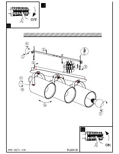 Manual Eglo 98141 Lampă