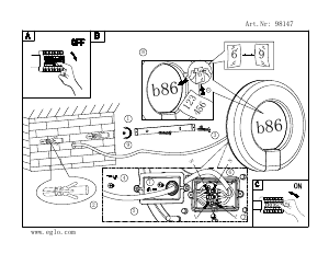 Manual Eglo 98147 Lampă