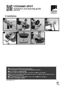 Руководство Eglo 98162 Светильник