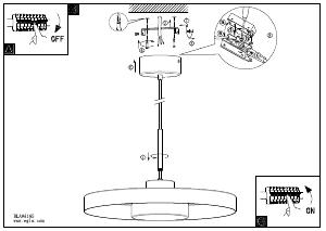 Manual Eglo 98166 Lampă