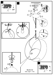 Manuale Eglo 98192 Lampada