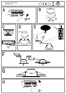 Manuale Eglo 98241 Lampada