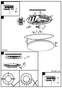 Manual Eglo 98261 Lampă