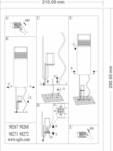 Kasutusjuhend Eglo 98271 Lamp