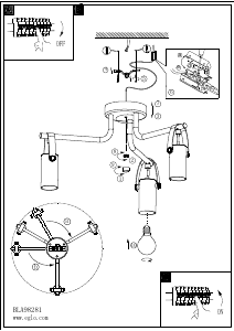 Manuale Eglo 98281 Lampada