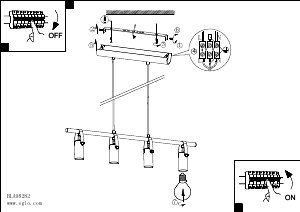 Manuale Eglo 98282 Lampada