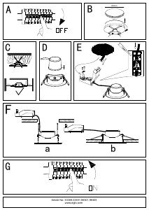 Manuale Eglo 98301 Lampada