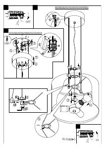 Manual Eglo 98313 Lampă