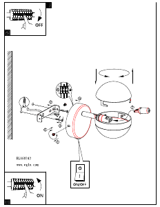 Mode d’emploi Eglo 98343 Lampe