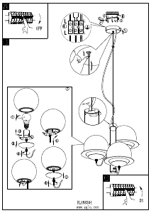 Instrukcja Eglo 98364 Lampa