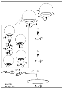 Manuale Eglo 98366 Lampada