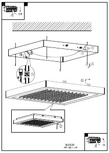 Manuale Eglo 98369 Lampada