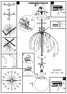 Mode d’emploi Eglo 98376 Lampe