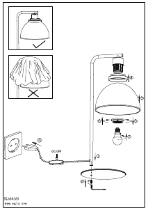 Manual Eglo 98386 Lampă