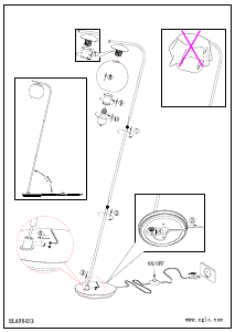 Manuale Eglo 98453 Lampada