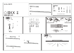 Manuale Eglo 98478 Lampada